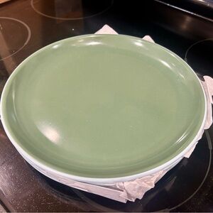 Hearth & Hand Green Dinner Plate Set of 4